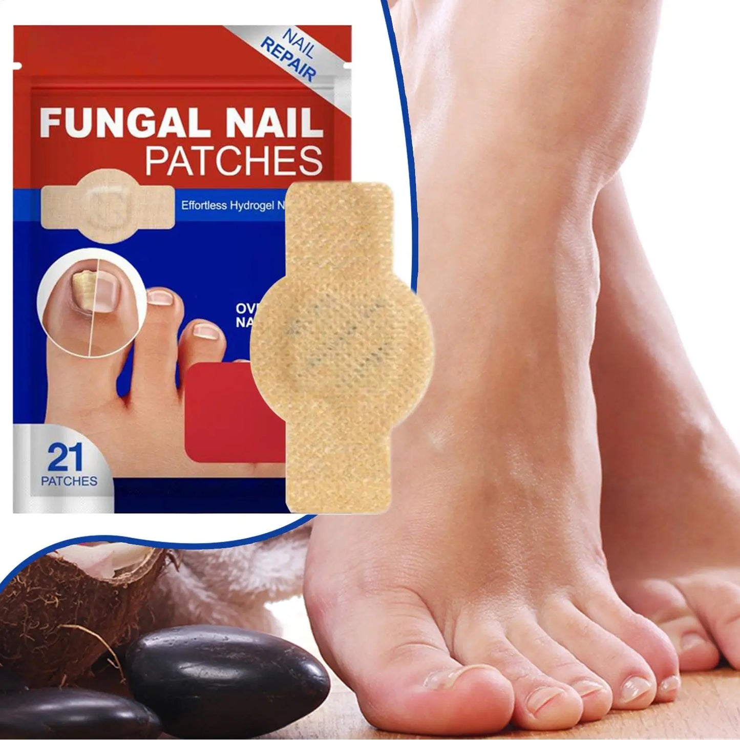 Nail Repair & Fungus Patch – Waterproof Foot Care Sticker