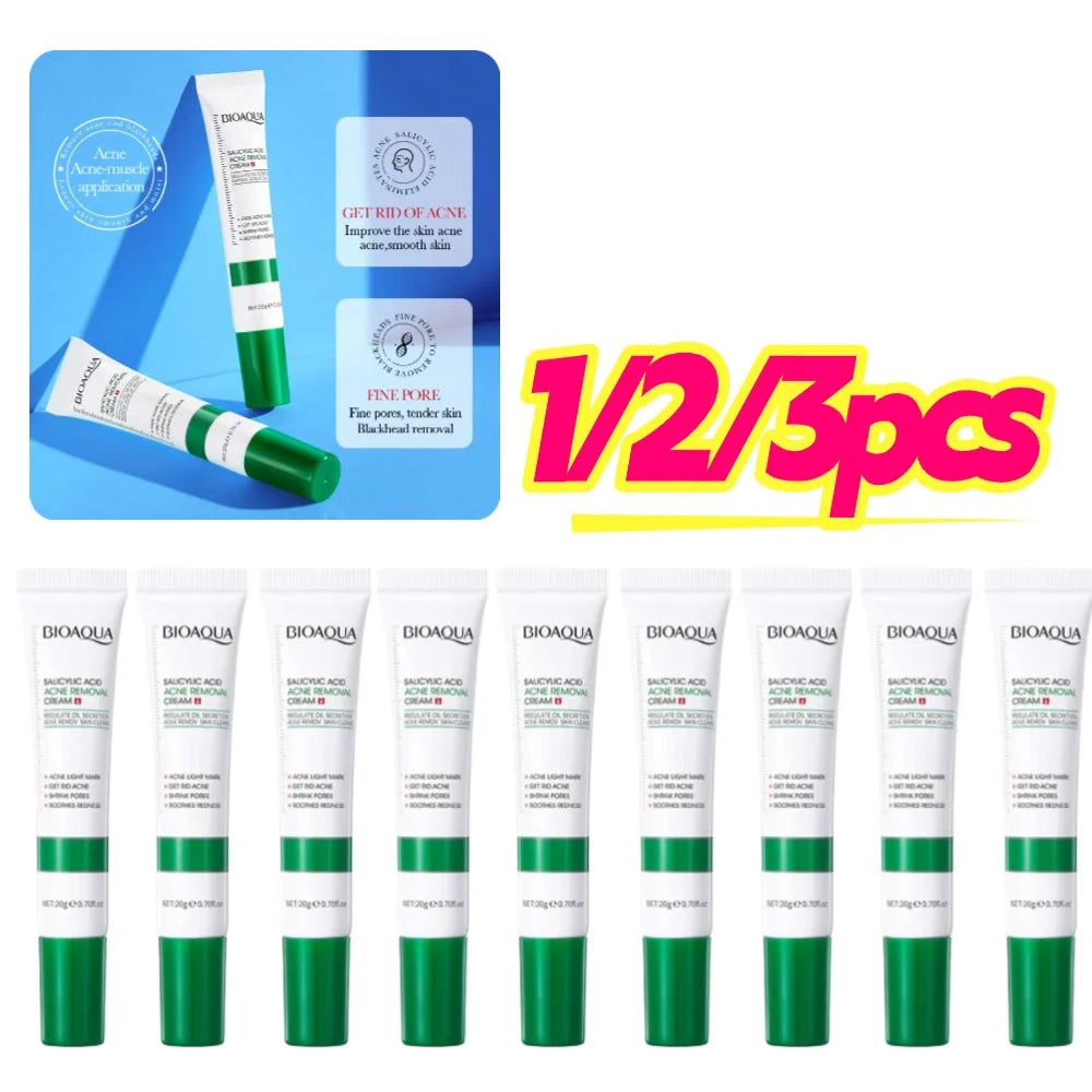 BIOAQUA Salicylic Acid Acne Cream – Clear & Moisturize Skin