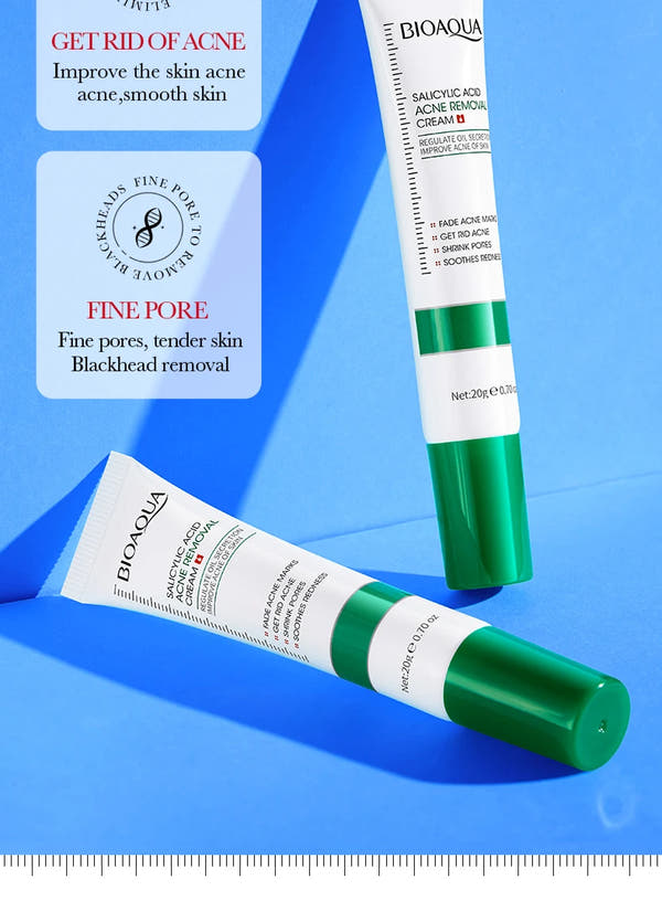 BIOAQUA Salicylic Acid Acne Cream – Clear & Moisturize Skin