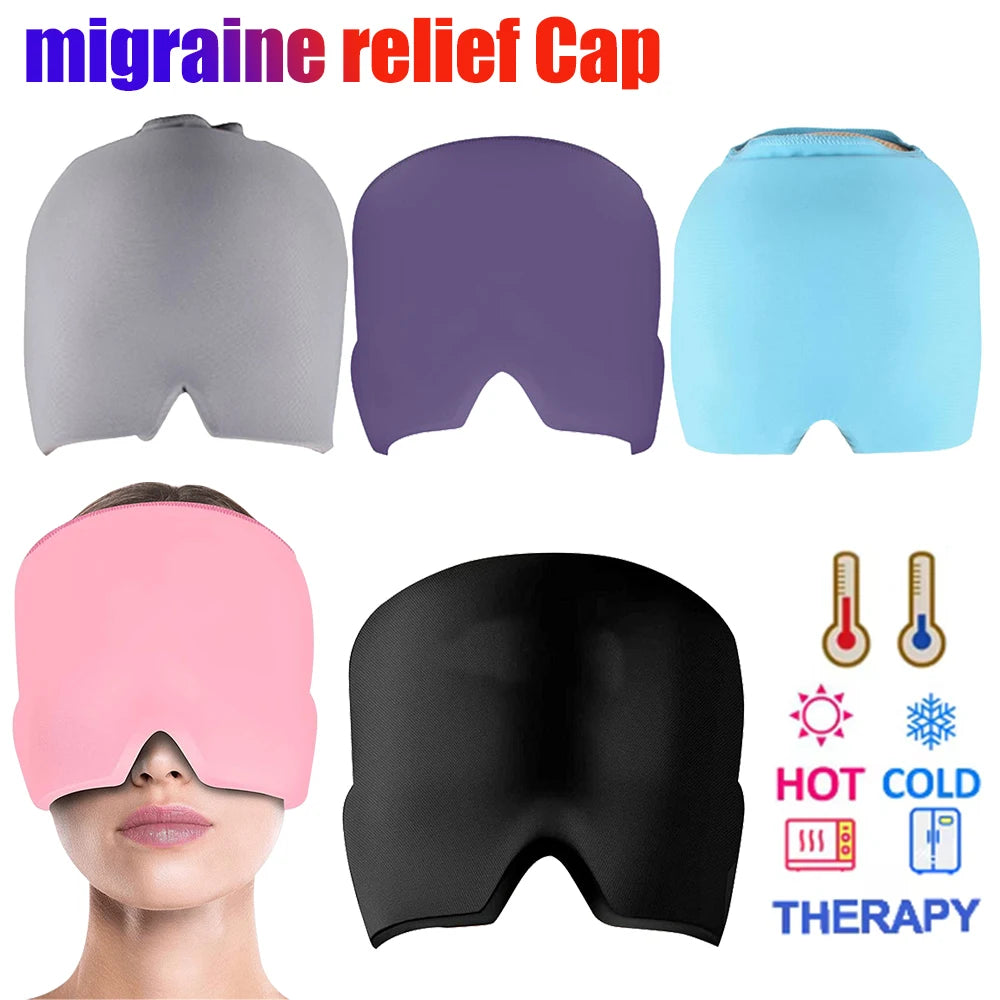 Migraine Relief Ice Cap – Cold Therapy for Head & Eye Pain