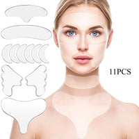 Silicone Anti-Wrinkle Pads – Reusable Face, Neck & Forehead Lift